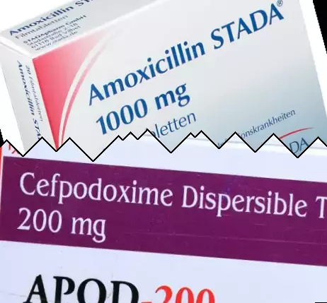 Amoxicilina vs Cefpodoxima