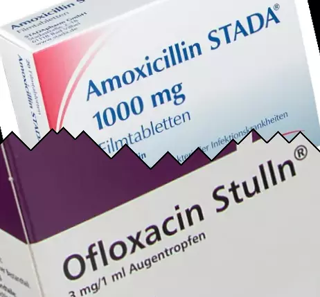 Amoxicilina vs Ofloxacina