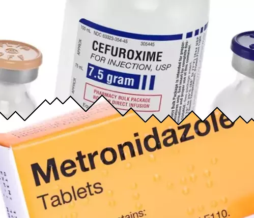 Cefuroxima vs Metronidazol