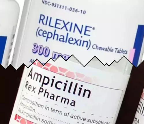 Cefalexina vs Ampicilina