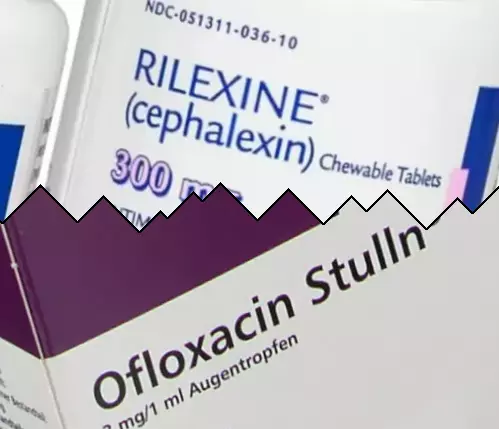 Cefalexina vs Ofloxacina