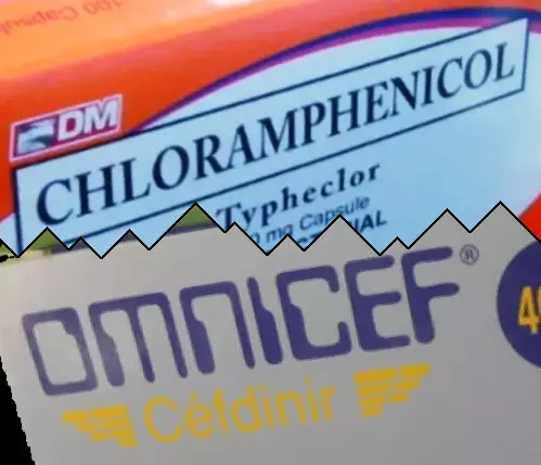 Cloranfenicol vs Omnicef
