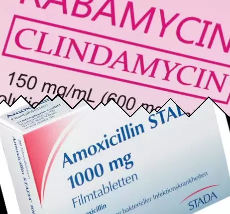 Clindamicina vs Amoxicilina