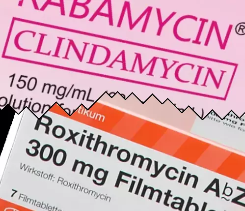 Clindamicina vs Roxitromicina