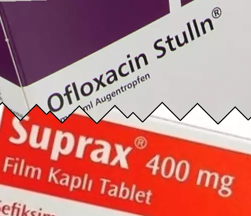 Ofloxacina vs Suprax
