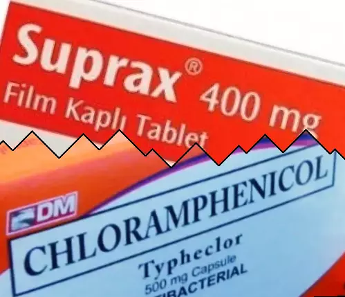 Suprax vs Cloranfenicol