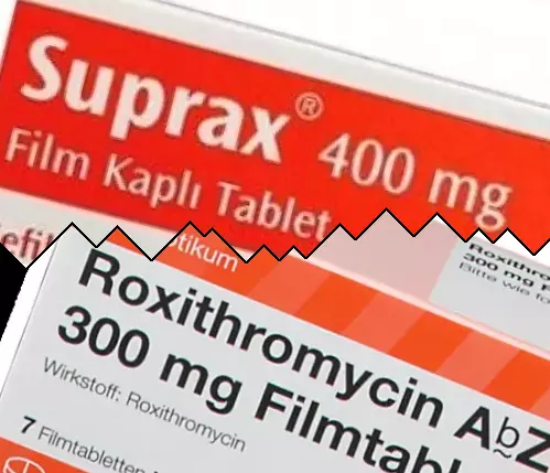 Suprax vs Roxitromicina